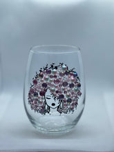 Load image into Gallery viewer, Bedazzled/ Glitter Wine Glass
